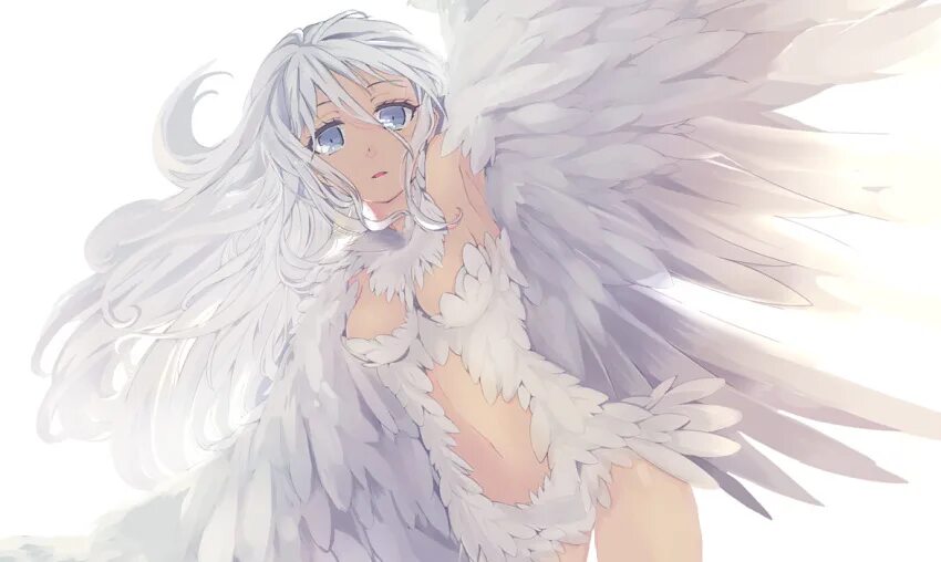 Ангел с белыми волосами 15