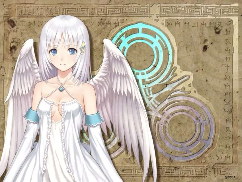 Ангел с белыми волосами 19