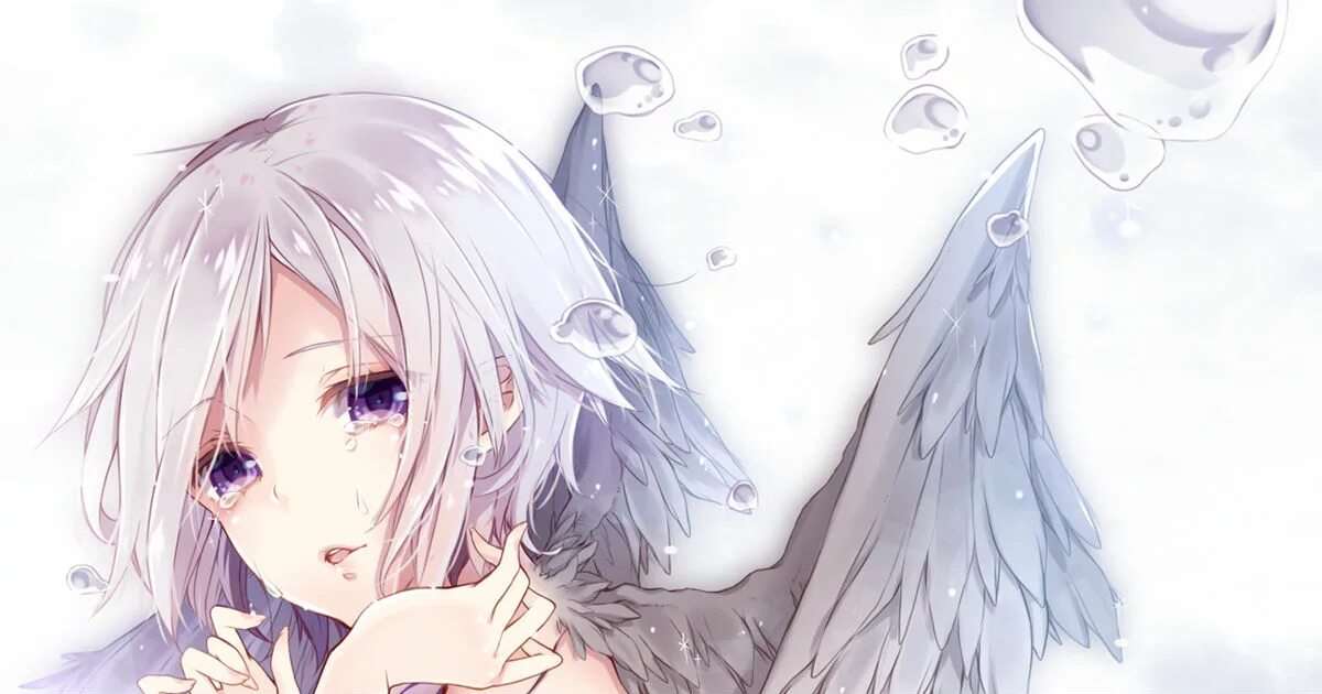 Ангел с белыми волосами 9