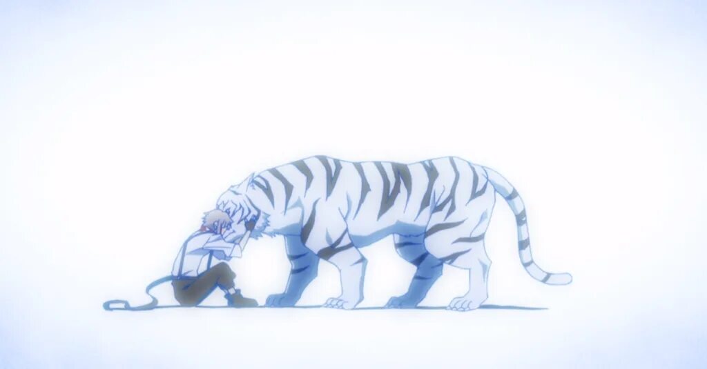 Белый тигр аниме 23