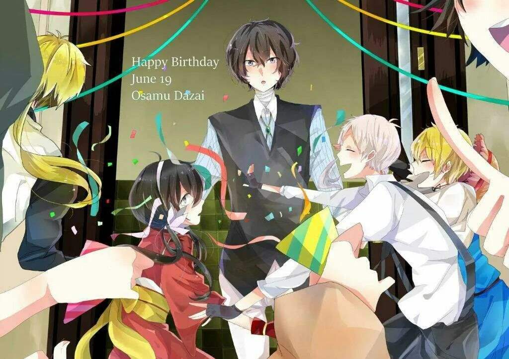 День рождения дазая из аниме 18