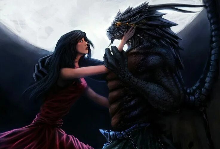 Девушка и парень дракон 6