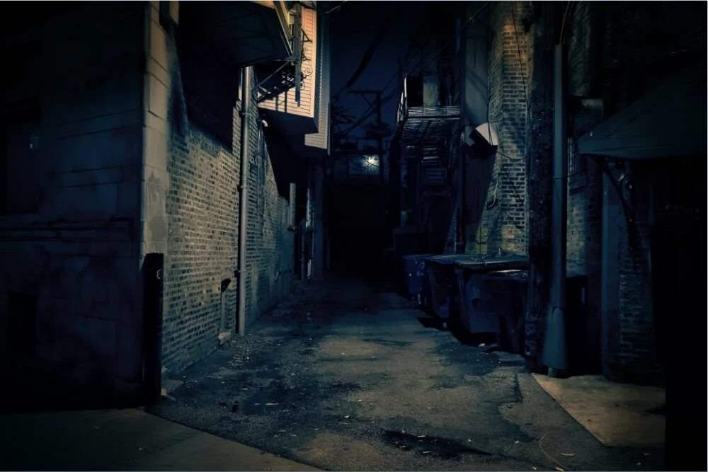Темный переулок аниме 12