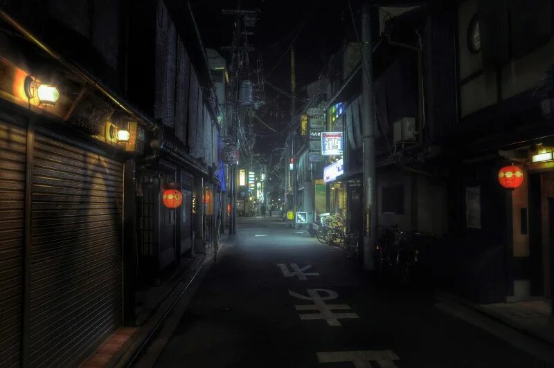 Темный переулок аниме 13