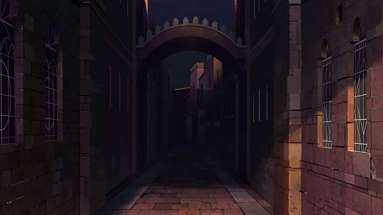 Темный переулок аниме 2
