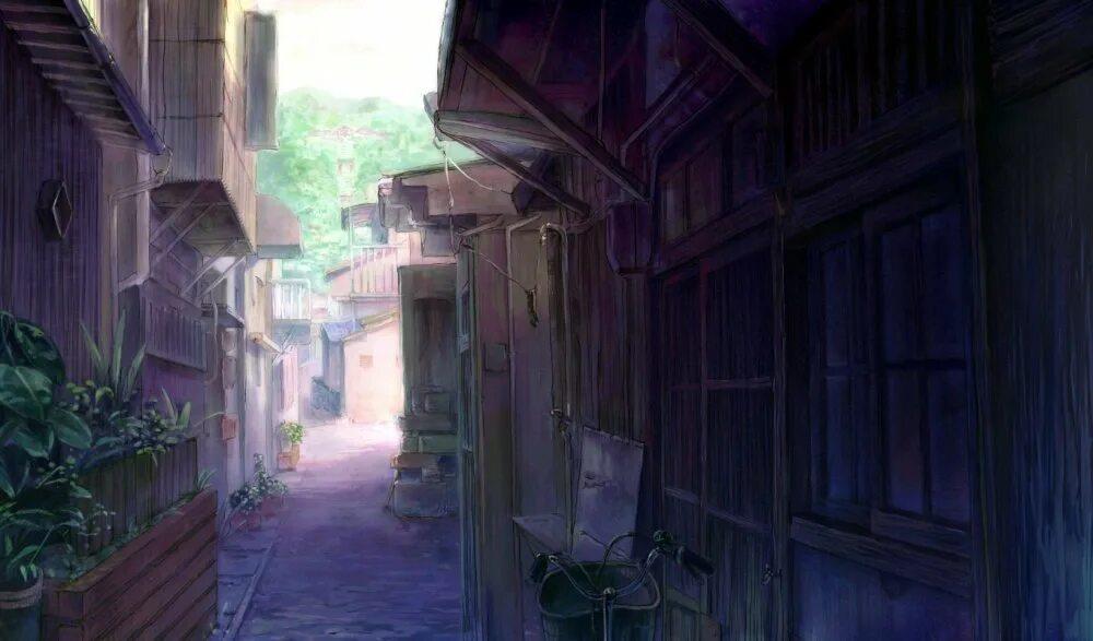 Темный переулок аниме 6