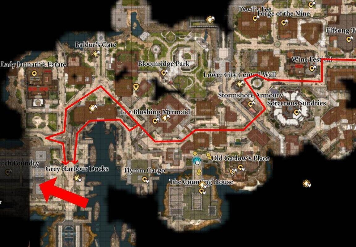 Baldur's Gate 3 Руководство по отключению Стального Наблюдения и местоположение Литейной