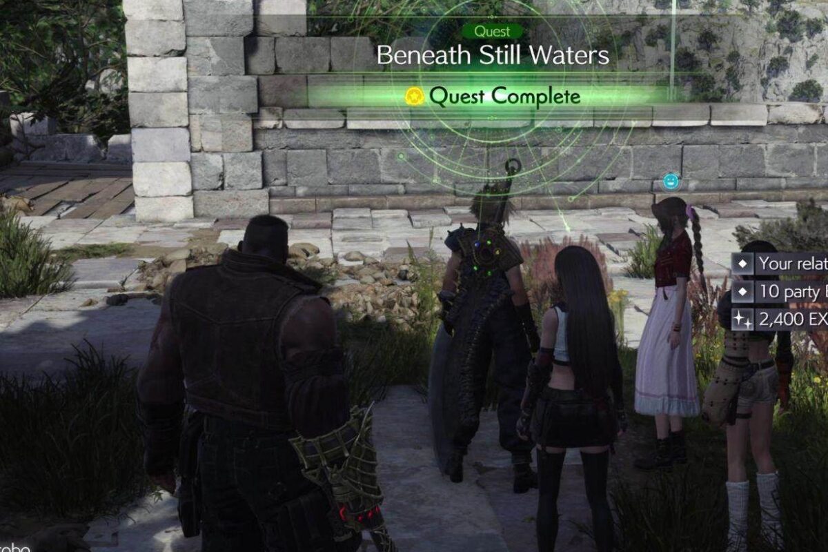 Final Fantasy 7 Rebirth Прохождение Под Водой