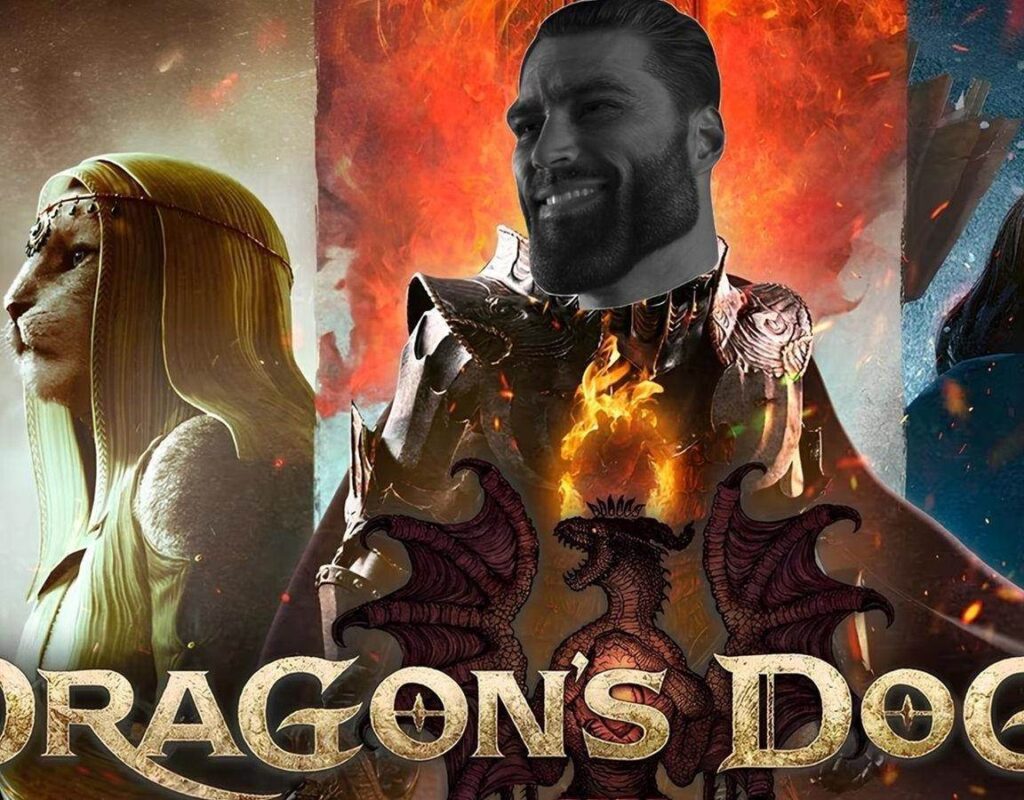 Игрок Dragon's Dogma 2 создает Гигачада