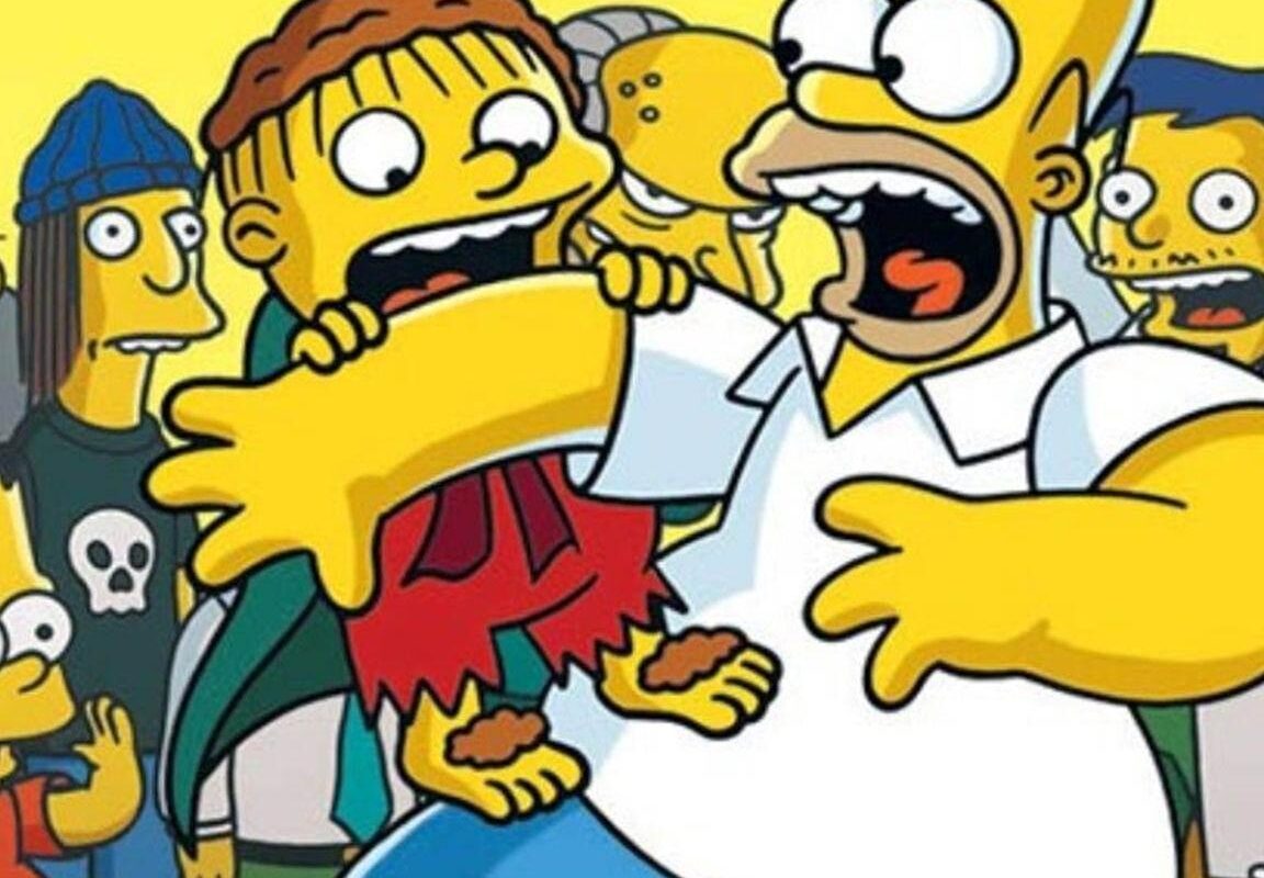 Игрок указывает на уникальную черту обложек игр Simpsons через 17 лет