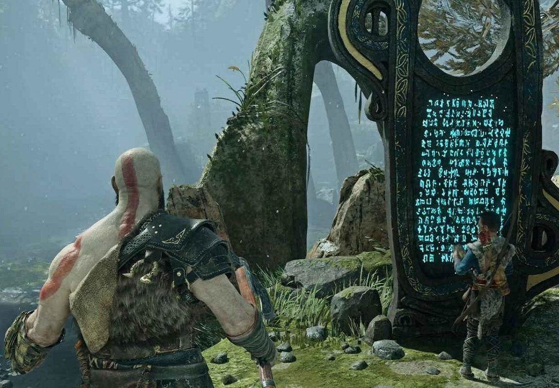 Игрок в God of War обнаружил в реальной жизни табличку с лором
