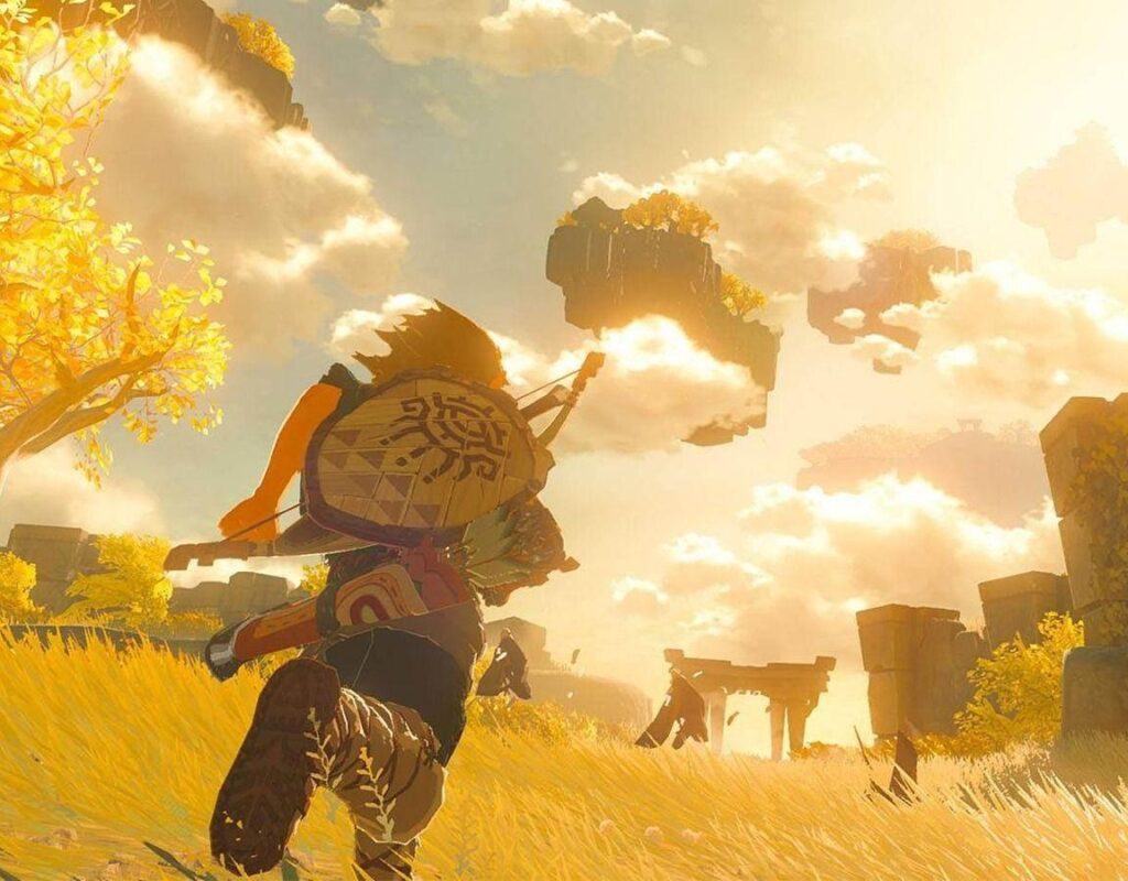 Игрок в Zelda Tears of the Kingdom создает впечатляющий летающий доску