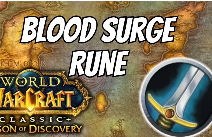 Исследование мира World of Warcraft Classic Руна Blood Surge