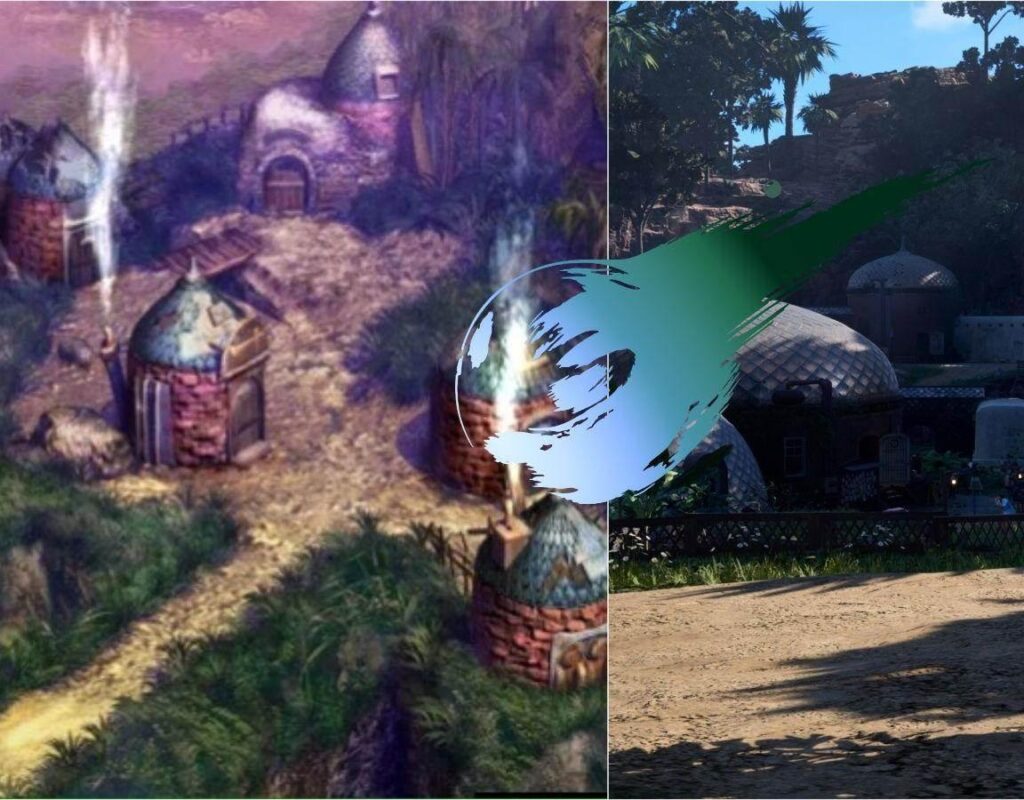 Как Gongaga из Final Fantasy 7 Rebirth сравнивается с оригиналом 1997 года
