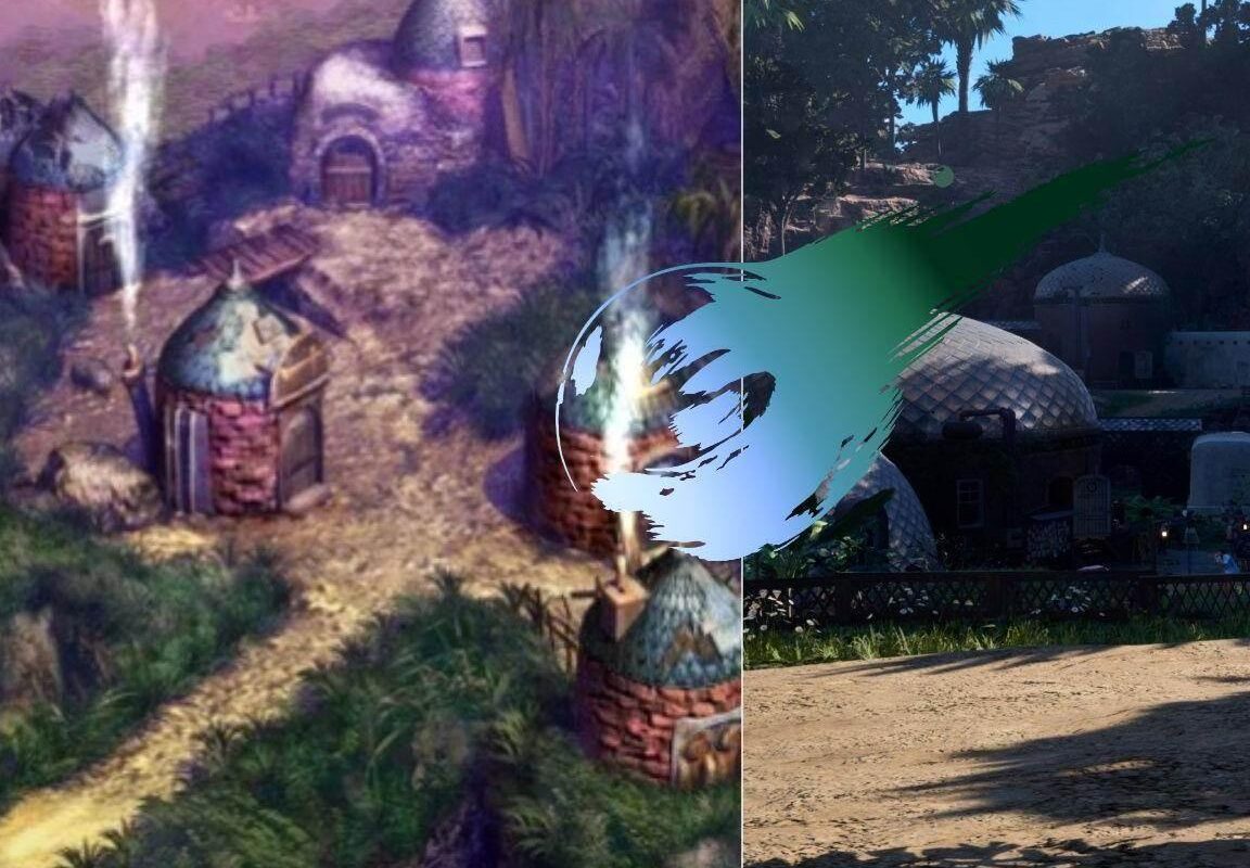Как Gongaga из Final Fantasy 7 Rebirth сравнивается с оригиналом 1997 года