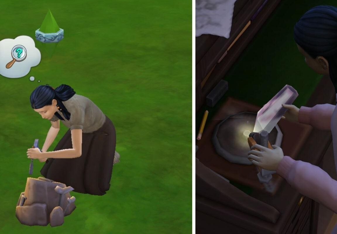 The Sims 4 Кристальные творения   Руководство по навыку гемологии