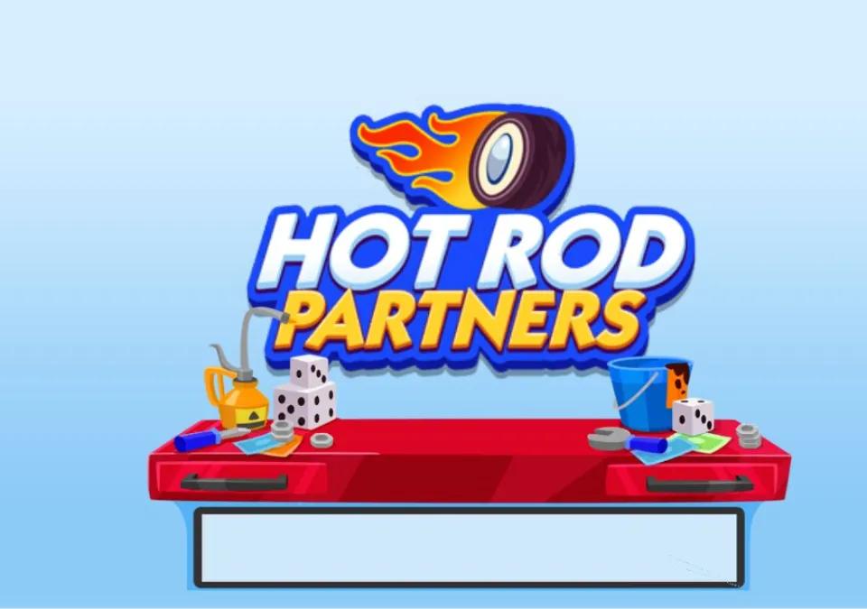 Все награды и этапы мероприятия Hot Rod Partners в Monopoly GO