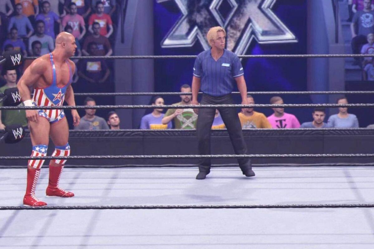 WWE 2K24 Выдержите ли вы жару   Эдди Герреро против Курта Энгла (Прохождение 10 матча)