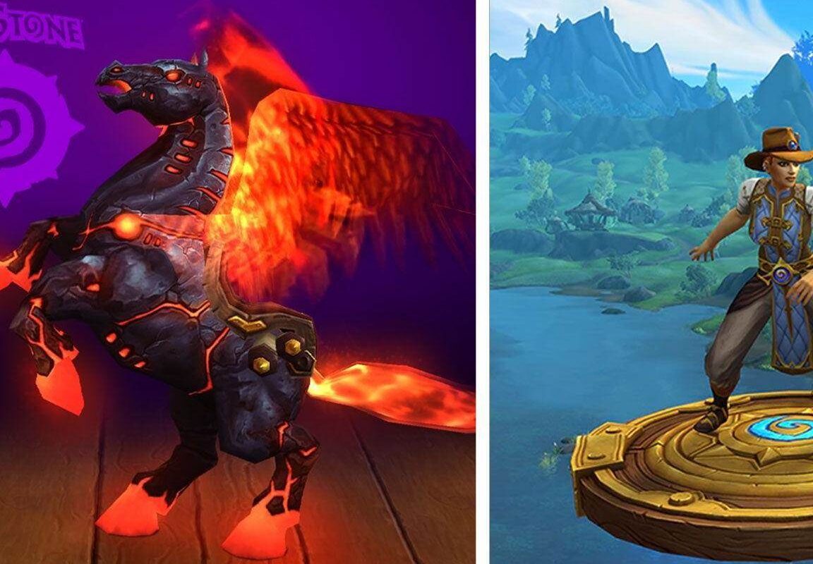 World of Warcraft Как получить огненного Конского и Компасный Медвежий Маунты
