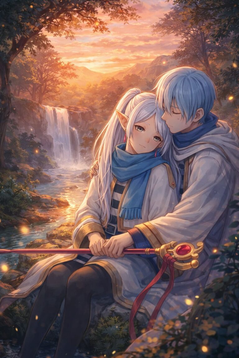 What manga chapter does Frieren Season 2 end on?
