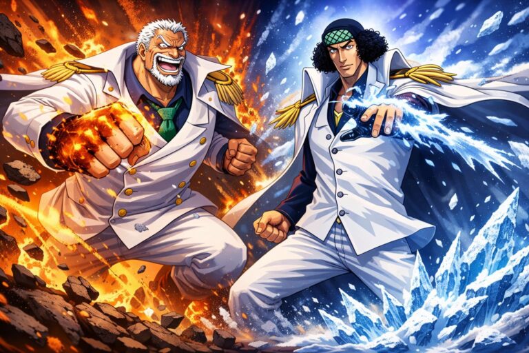 Garp vs Kuzan: Full Fight Breakdown and Power Scaling Analysis