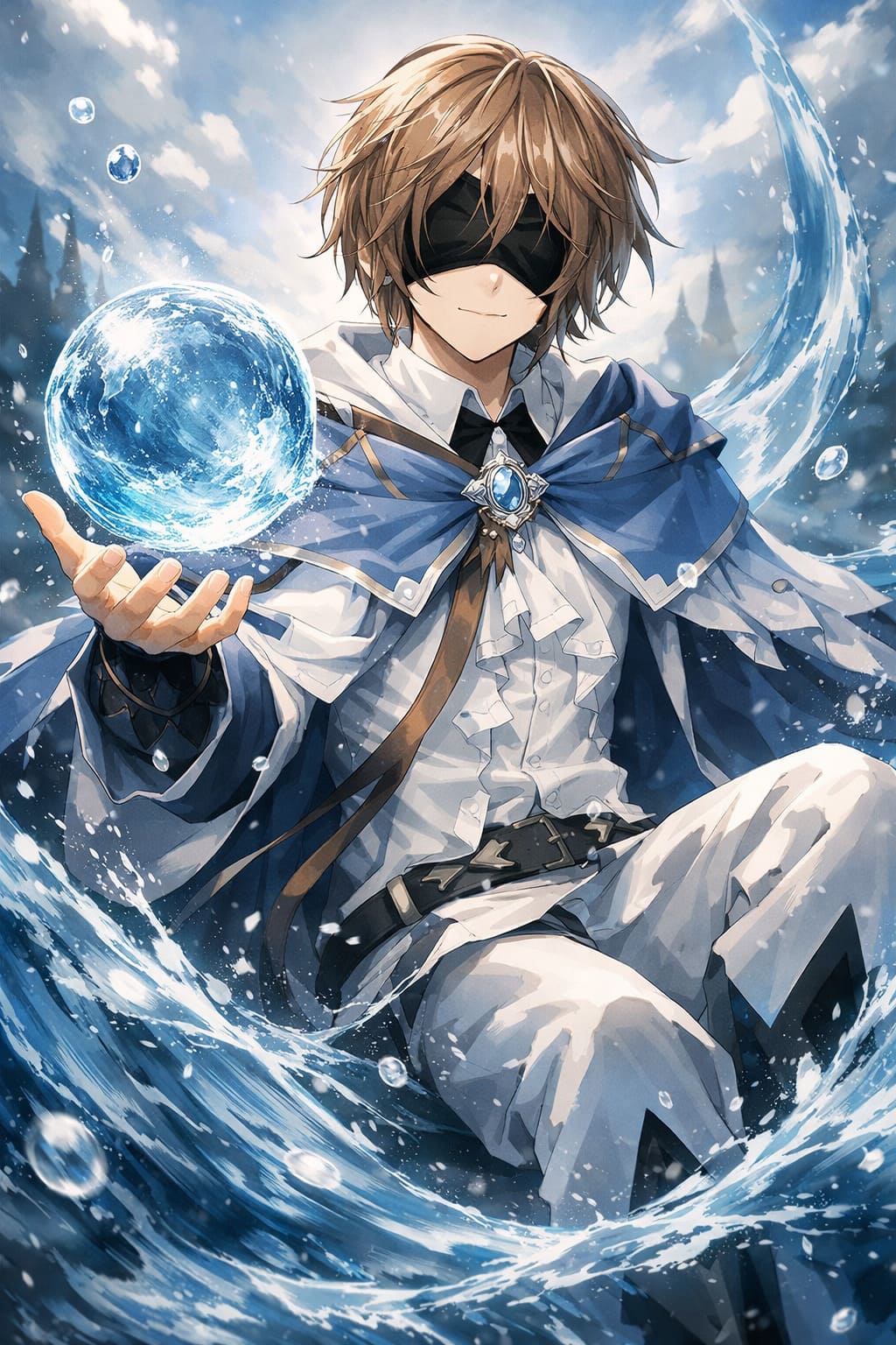 How Kunon uses water magic to see colors in Kunon the Sorcerer Can See How Kunon uses water magic to see colors in Kunon the Sorcerer Can See