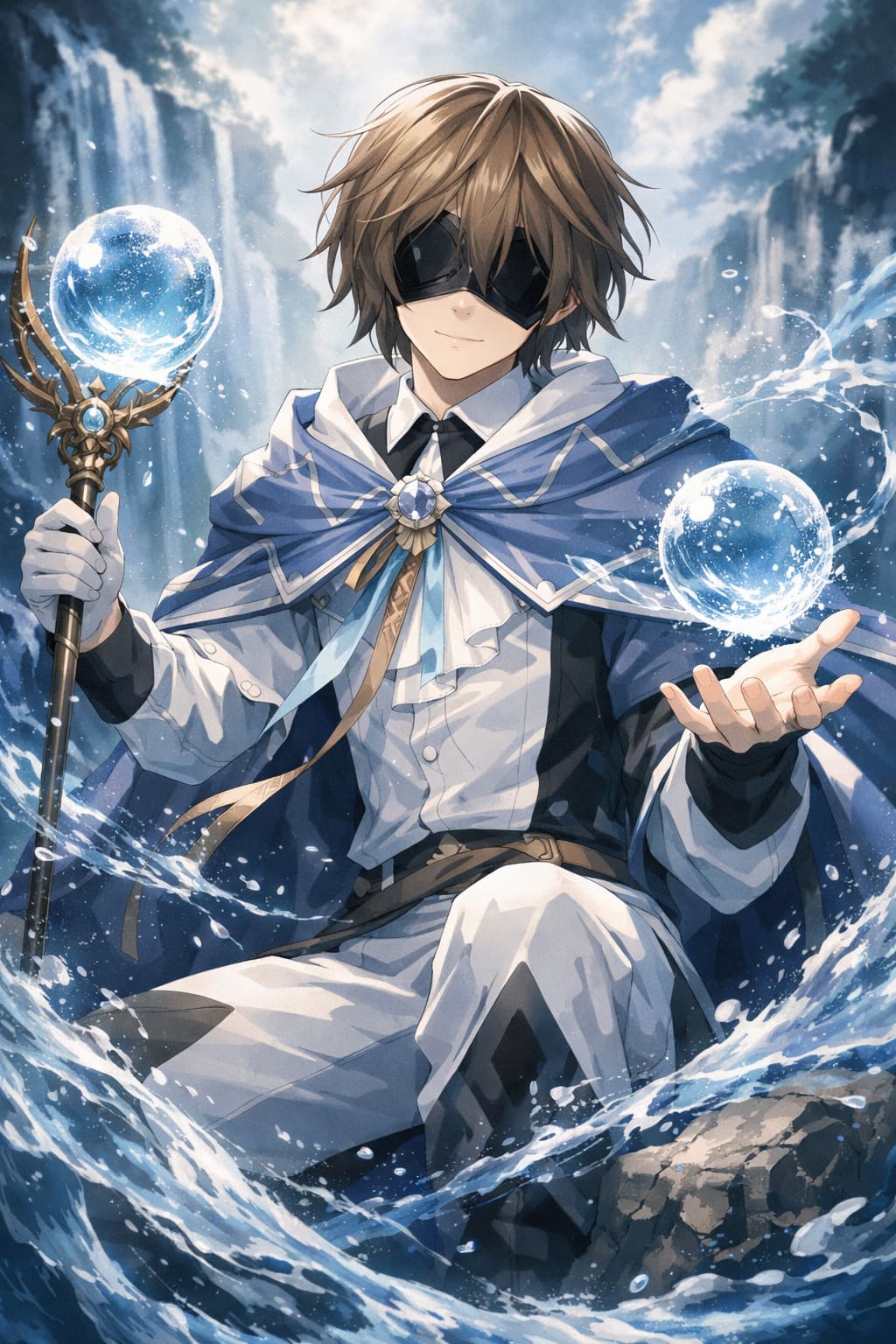 How Kunon uses water magic to see colors in Kunon the Sorcerer Can See How Kunon uses water magic to see colors in Kunon the Sorcerer Can See