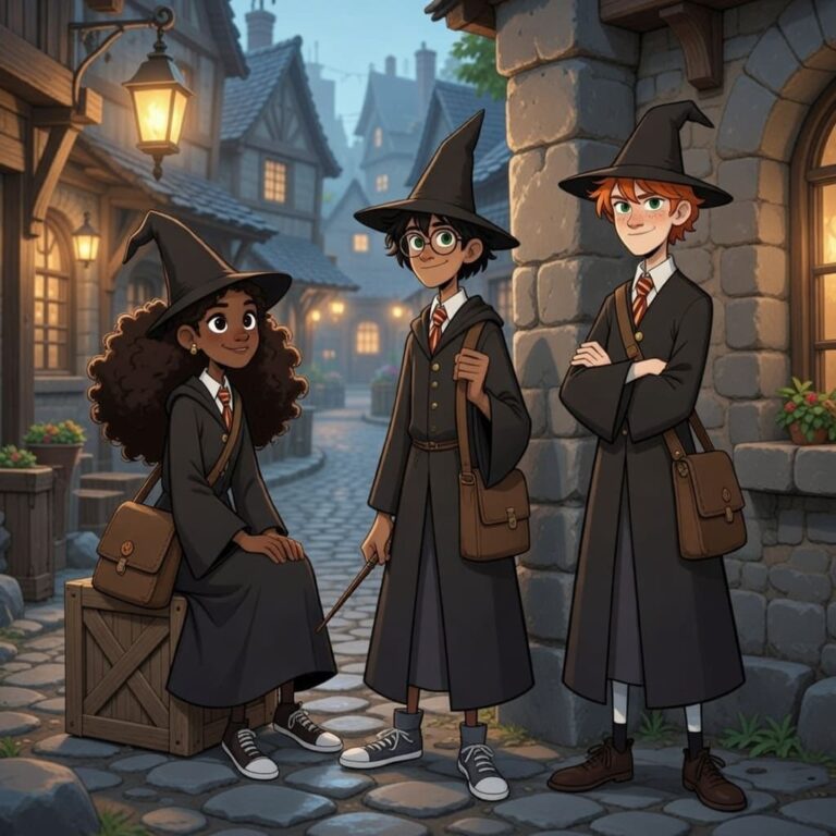 Pointed Hat witches vs Harry Potter wizards. Witch Hat Atelier