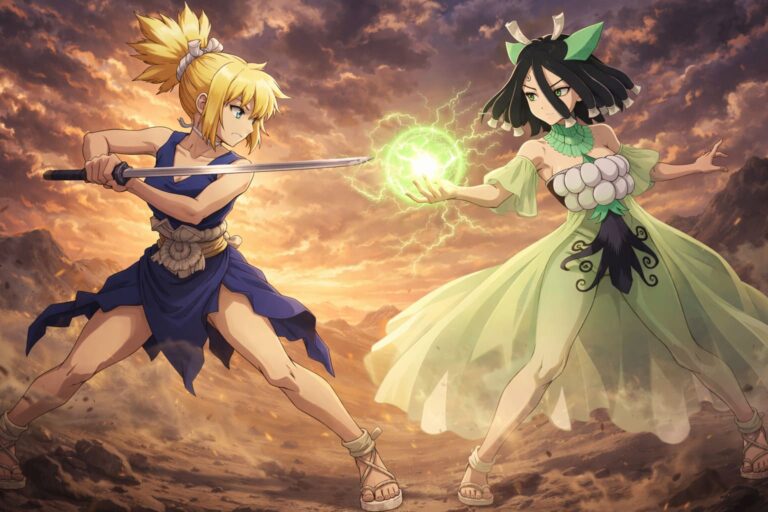 Kohaku vs Kirisame: Who is Stronger? Dr. Stone Power Ranking & Battle Analysis