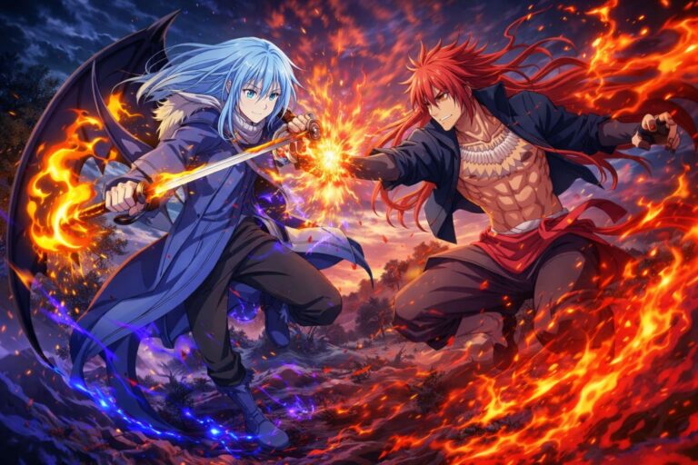 Rimuru vs. Guy Crimson: Who is the Real Strongest in That Time I Got Reincarnated as a Slime?