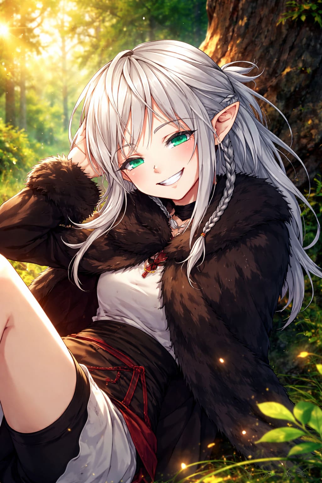 Tessia Eralith power up after Beast Will integration in The Beginning After the End Tessia Eralith power up after Beast Will integration in The Beginning After the End