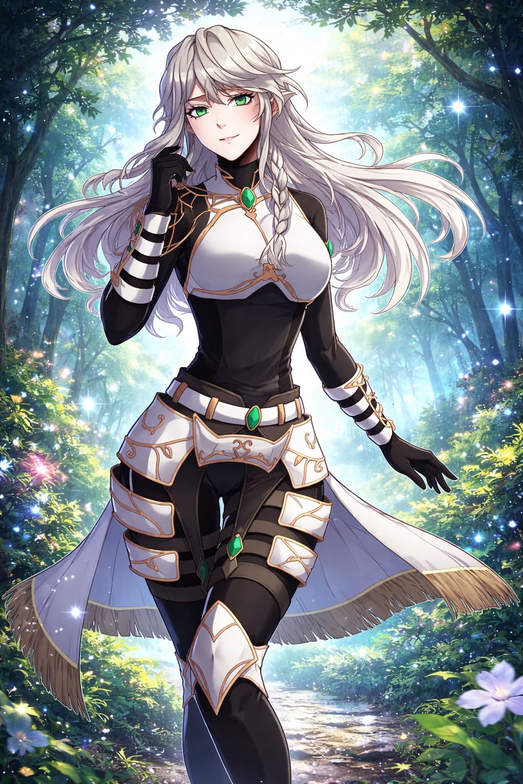 Tessia Eralith power up after Beast Will integration in The Beginning After the End Tessia Eralith power up after Beast Will integration in The Beginning After the End