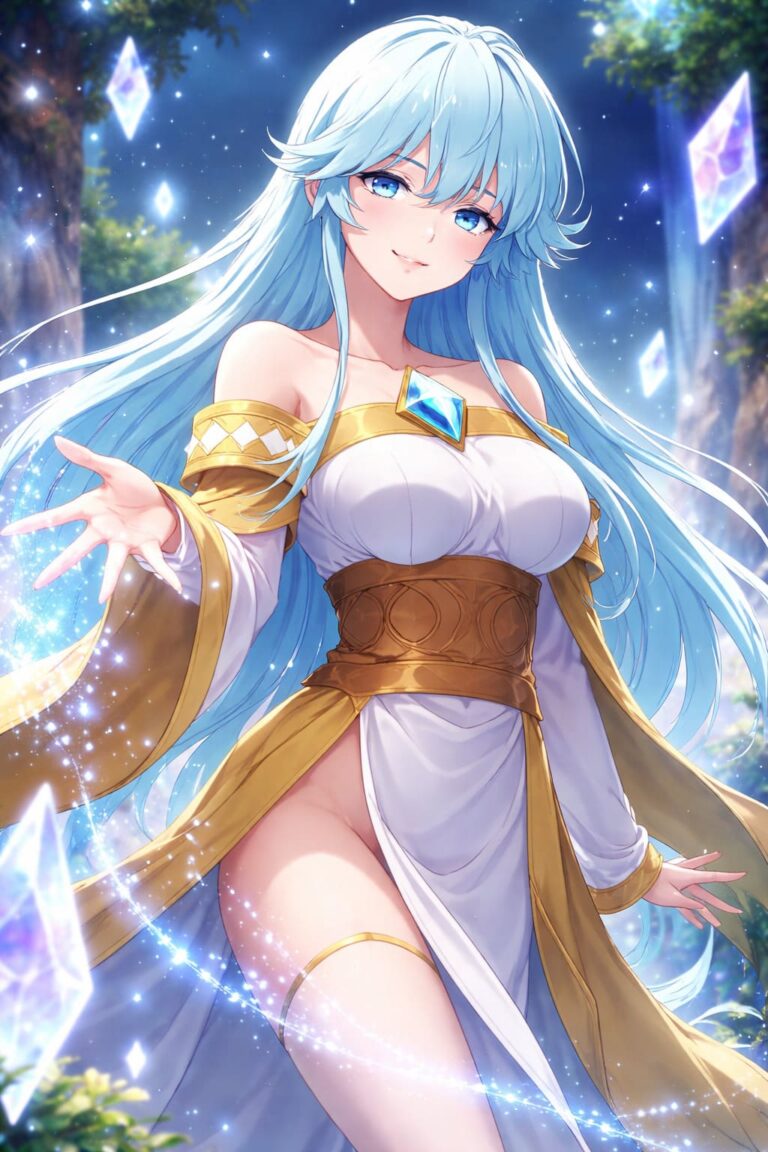 Elfaria Albis Vitess Frost Magic Explained: The Power of Wistoria’s Hallowed Icemaiden