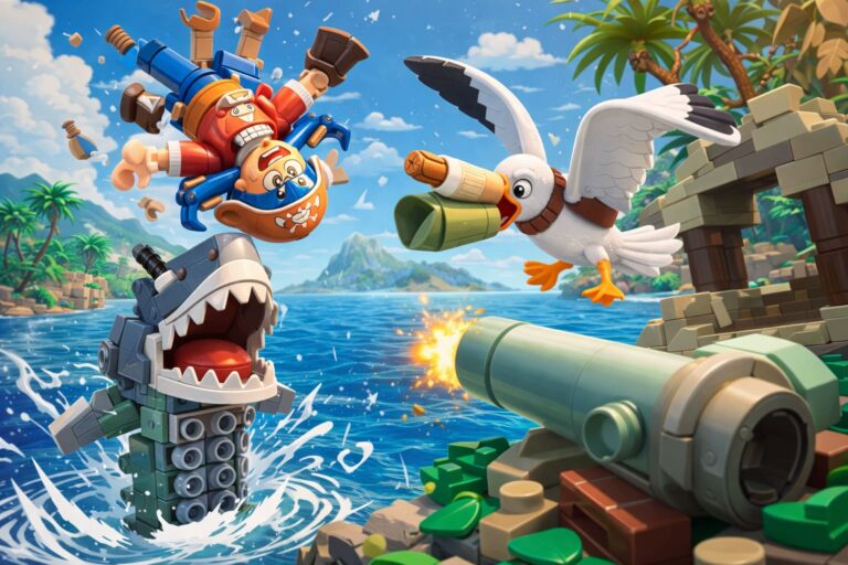 LEGO Buggy the Clown BrickHeadz Review: A Flashy One Piece Collectible That Actually Works