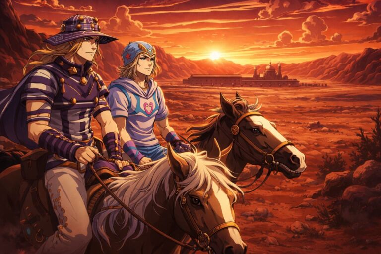Steel Ball Run Anime on Netflix – Episode Guide, 2nd STAGE Release Window