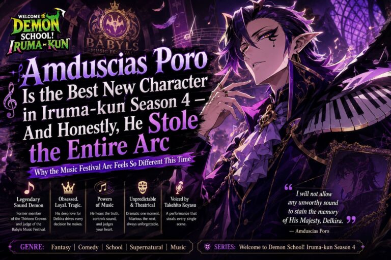Amduscias Poro Is the Best New Character in Iruma-kun Season 4