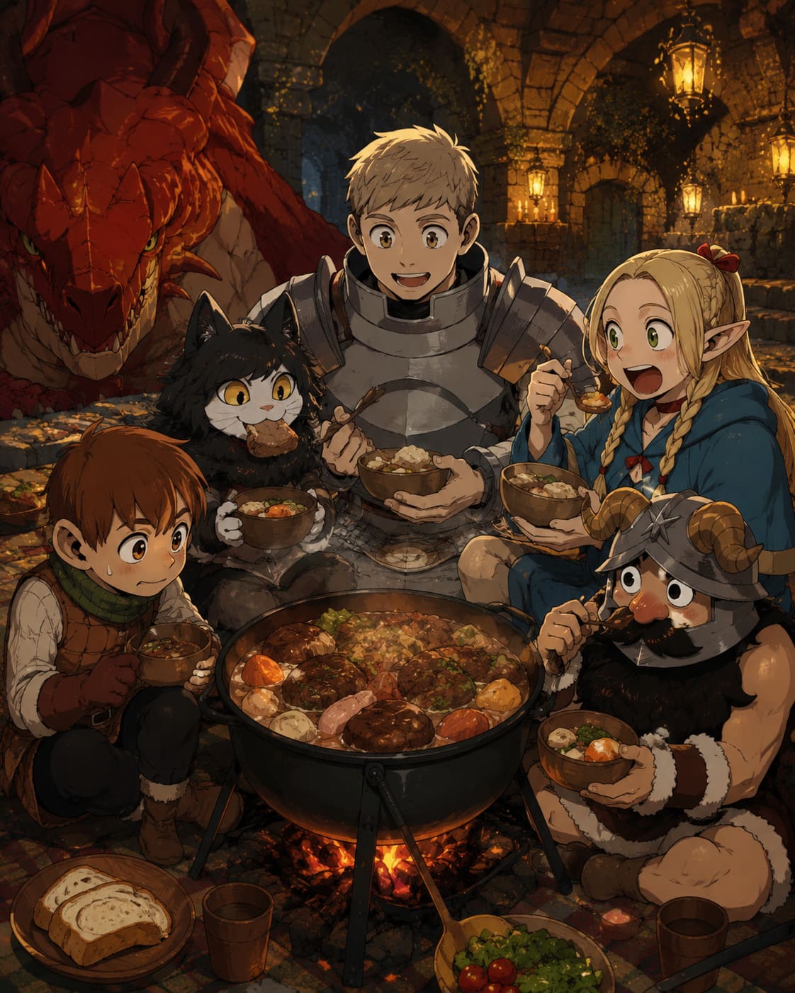 Delicious in Dungeon Ending Explained: What Happens to the Kingdom of Melini? Delicious in Dungeon Ending Explained: What Happens to the Kingdom of Melini?
