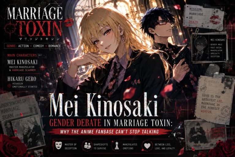 Mei Kinosaki Gender Debate in Marriage Toxin: Why the Anime Fanbase Can’t Stop Talking