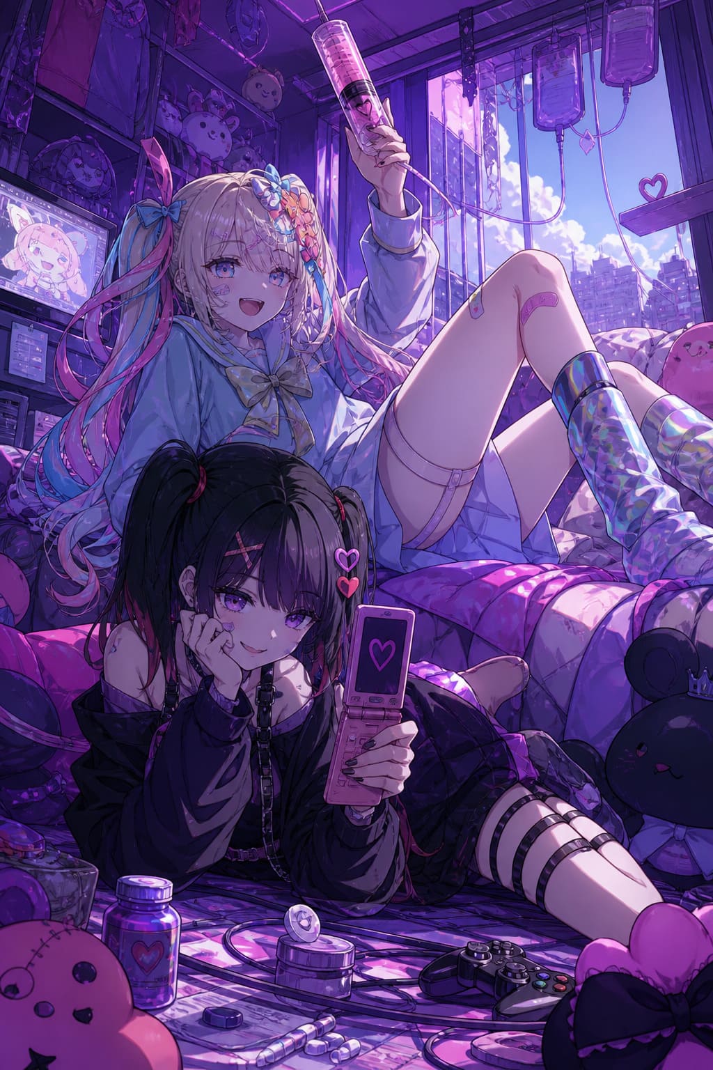 Needy Girl Overdose anime vs manga chapters comparison Needy Girl Overdose anime vs manga chapters comparison