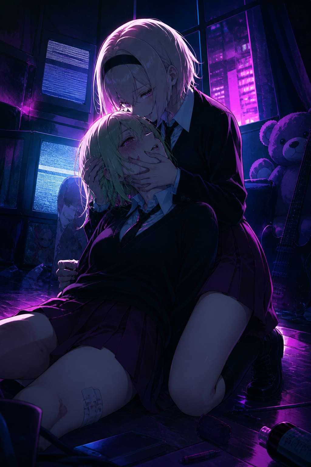 Needy Girl Overdose anime vs manga chapters comparison Needy Girl Overdose anime vs manga chapters comparison