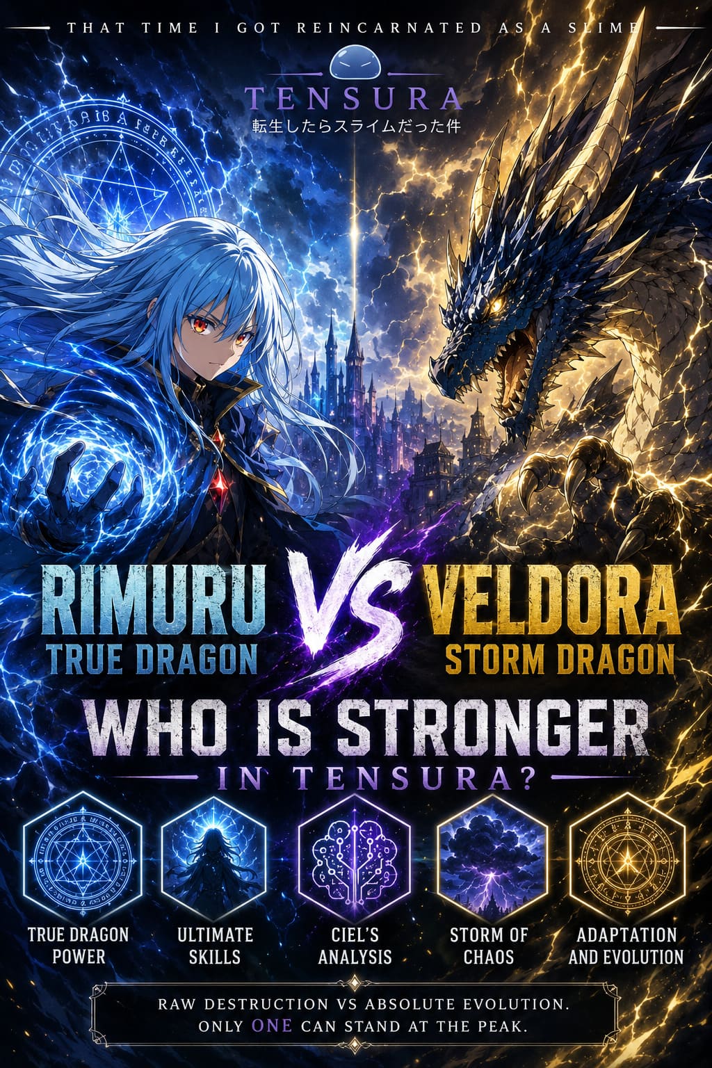 Veldora Rimuru True Dragon vs Veldora – Who Is Stronger in Tensura? - Mystiqora