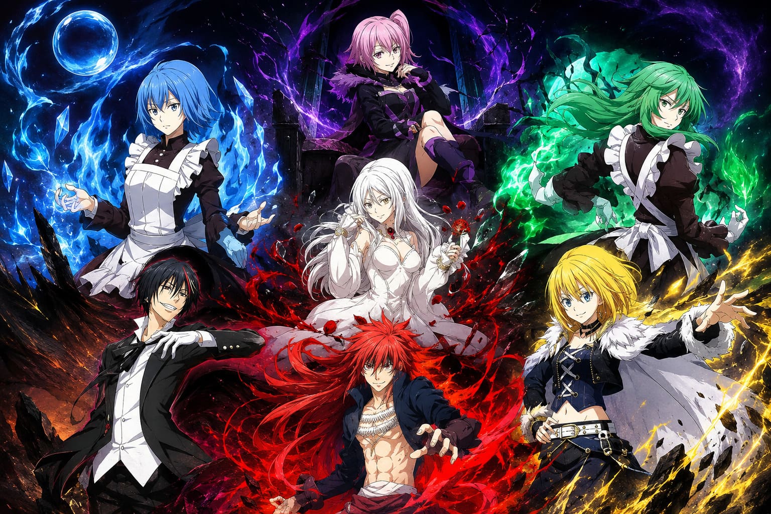 Seven Primordial Demons in Tensura Explained Seven Primordial Demons in Tensura Explained