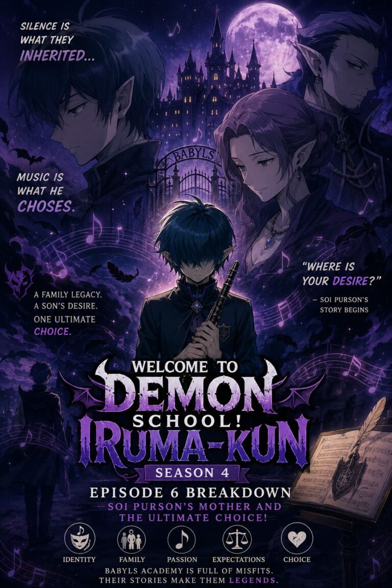 Welcome to Demon School! Iruma-kun Season 4 Episode 6 Breakdown: Soi Purson’s Mother and the Ultimate Choice!