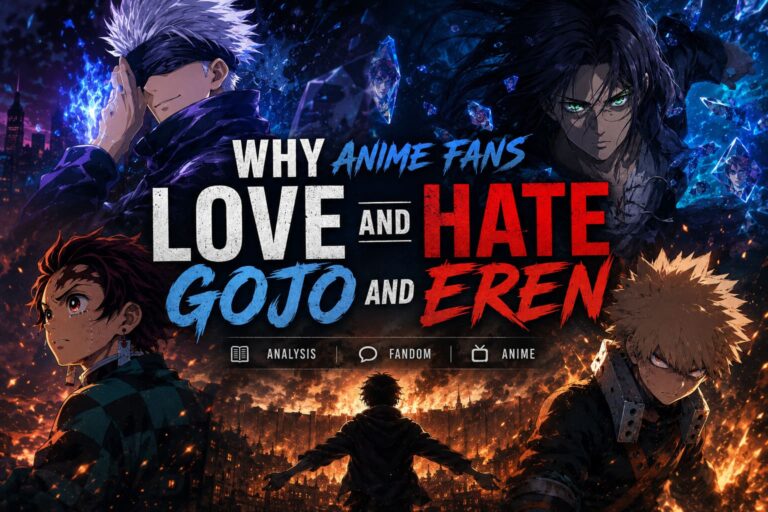 Why Anime Fans Love and Hate Gojo and Eren Why Anime Fans Love and Hate Gojo and Eren