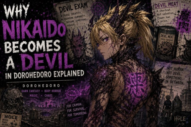 Why Nikaido Becomes a Devil in Dorohedoro Explained Why Nikaido Becomes a Devil in Dorohedoro Explained