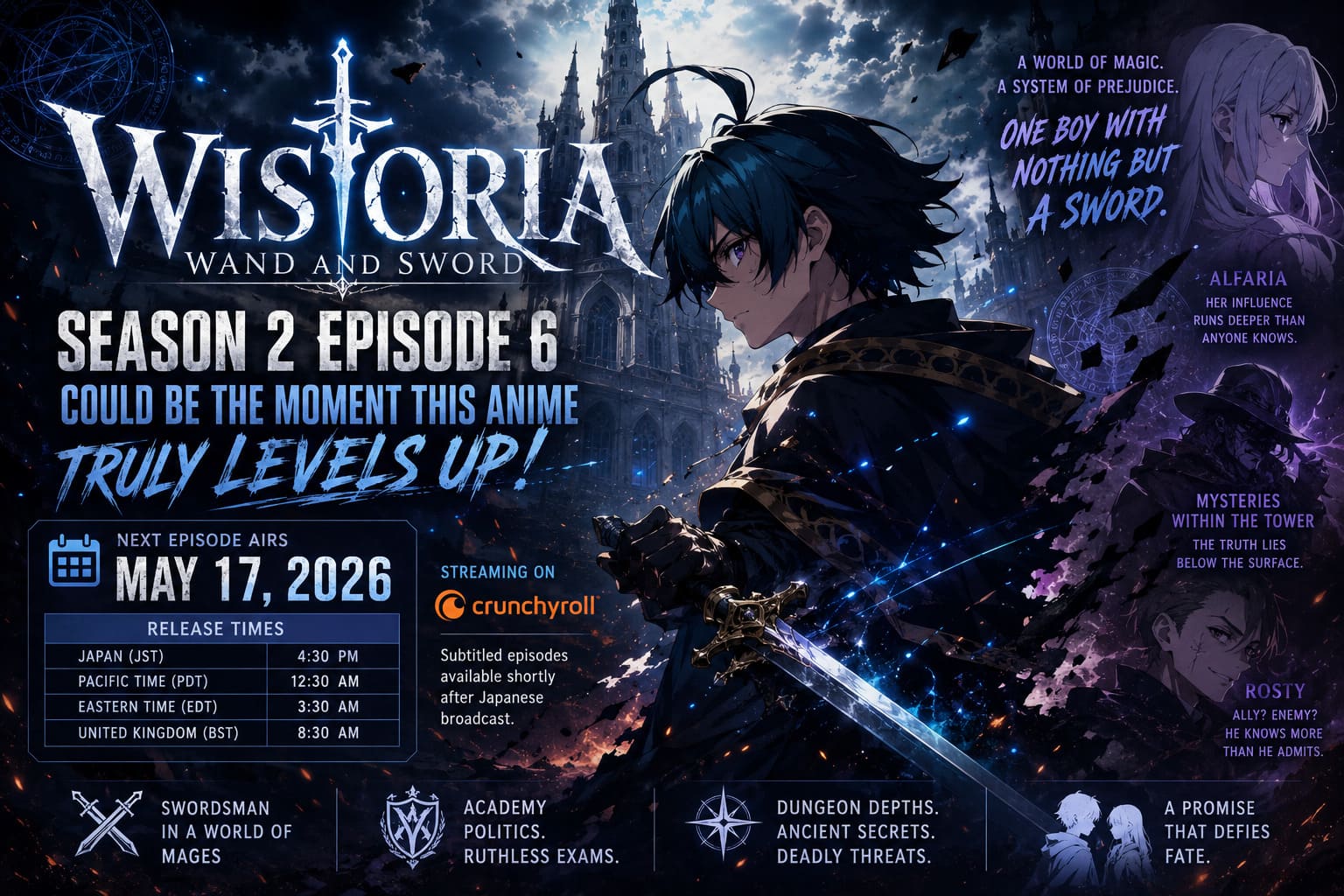 Wistoria Season 2 Episode 6: The Moment the Anime Levels Up Wistoria Season 2 Episode 6: The Moment the Anime Levels Up