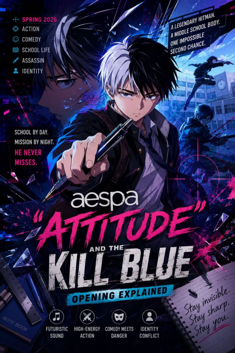 aespa “ATTITUDE” and the Kill Blue Opening Explained aespa “ATTITUDE” and the Kill Blue Opening Explained