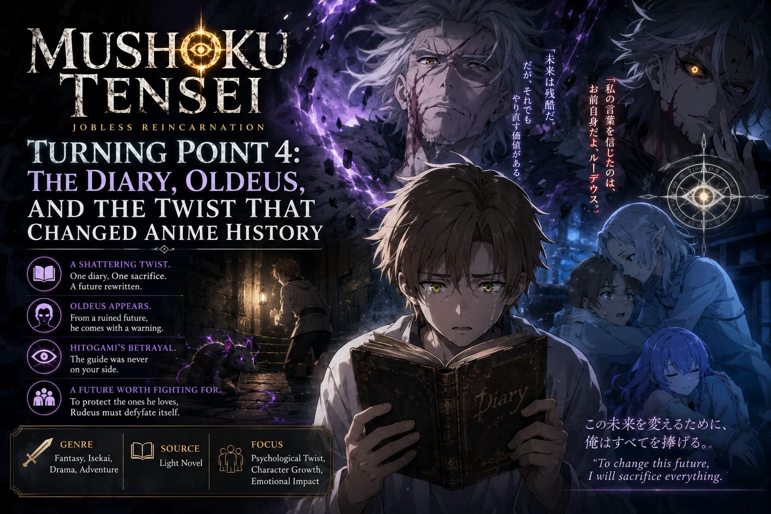 Mushoku Tensei Turning Point 4: The Diary, Oldeus, and the Twist That Changed Anime History Mushoku Tensei Turning Point 4: The Diary, Oldeus, and the Twist That Changed Anime History