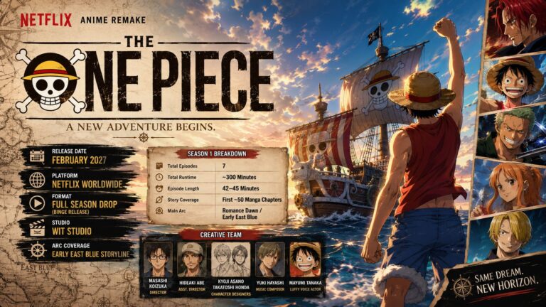 The One Piece Anime Remake: Netflix Release Date, Trailer & Season 1 News The One Piece Anime Remake: Netflix Release Date, Trailer & Season 1 News