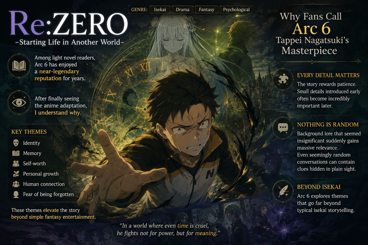 Re:Zero Season 4 Breakdown: Release Schedule, Arc 6 Analysis, and Plot Twists Explained Re:Zero Season 4 Breakdown: Release Schedule, Arc 6 Analysis, and Plot Twists Explained